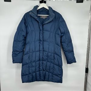 Eddie Bauer Blue Goose Down Parka Coat Small